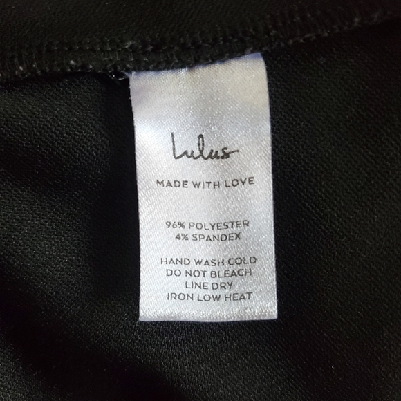 Lulus Home Before Daylight Black Dress Size 2X - Picture 8 of 8